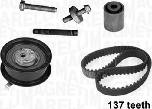 Magneti Marelli 341301360000 - Комплект зубчатого ремня ГРМ autosila-amz.com