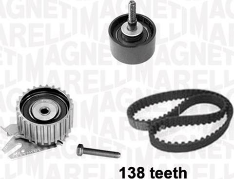 Magneti Marelli 341303980000 - Комплект зубчатого ремня ГРМ autosila-amz.com