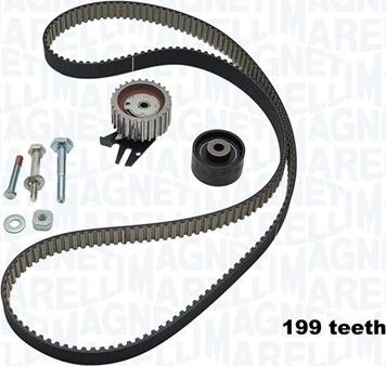 Magneti Marelli 341303440000 - Комплект зубчатого ремня ГРМ autosila-amz.com