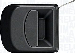 Magneti Marelli 350105011300 - Door handle front L (external, black) fits: IVECO DAILY II, DAILY III, autosila-amz.com
