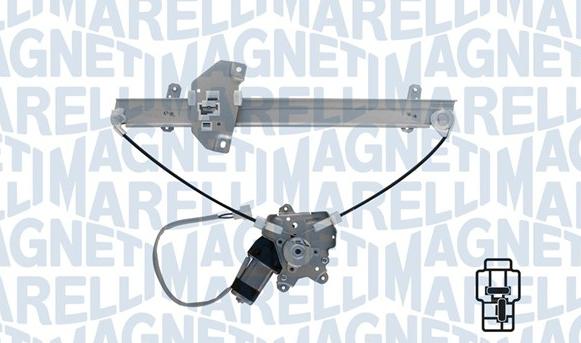 Magneti Marelli 350103170393 - Стеклоподъемник autosila-amz.com