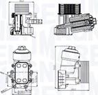 Magneti Marelli 350300003400 - Масляный радиатор, двигательное масло autosila-amz.com