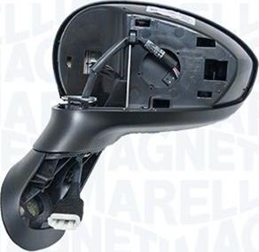 Magneti Marelli 350314027190 - Наружное зеркало autosila-amz.com