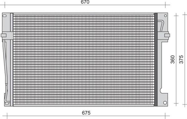 Magneti Marelli 350203452000 - Конденсатор кондиционера autosila-amz.com