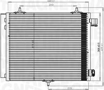 Magneti Marelli 350203818000 - Конденсатор кондиционера autosila-amz.com