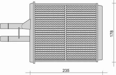 Magneti Marelli 350218259000 - Теплообменник, отопление салона autosila-amz.com