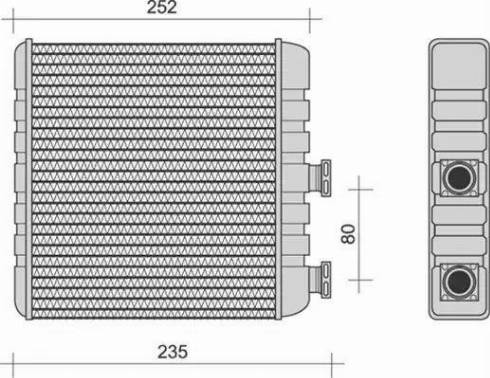 Magneti Marelli 350218270000 - Теплообменник, отопление салона autosila-amz.com