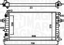 Magneti Marelli 350213161700 - Радиатор, охлаждение двигателя autosila-amz.com