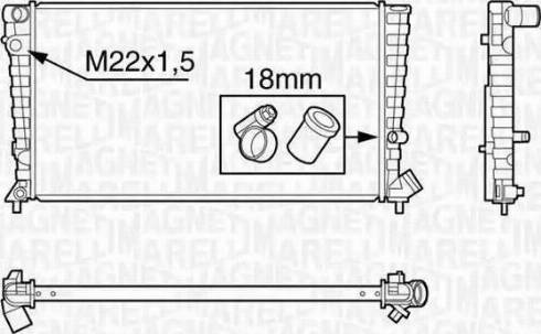 Ava Quality Cooling CN 2137 - Радиатор, охлаждение двигателя autosila-amz.com