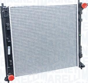 Magneti Marelli 350213204900 - Радиатор, охлаждение двигателя autosila-amz.com