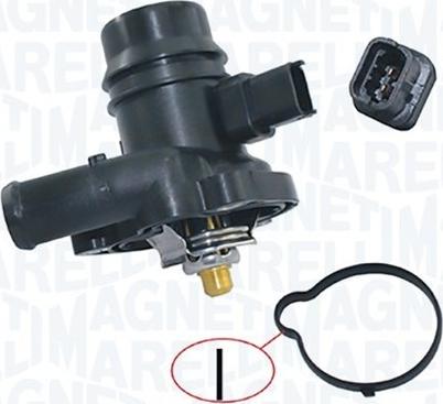 Magneti Marelli 352317001940 - Термостат охлаждающей жидкости / корпус autosila-amz.com