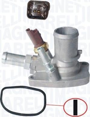 Magneti Marelli 352317100460 - Термостат охлаждающей жидкости / корпус autosila-amz.com