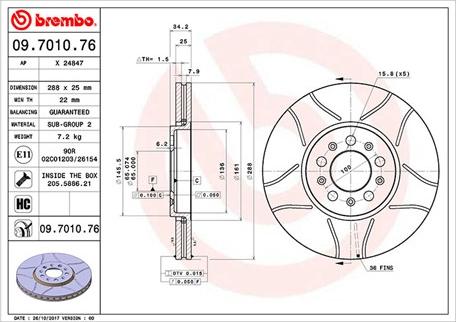 Magneti Marelli 360406049305 - Тормозной диск autosila-amz.com