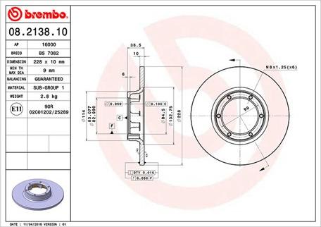 Magneti Marelli 360406041800 - Тормозной диск autosila-amz.com