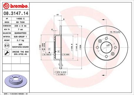 Magneti Marelli 360406042200 - Тормозной диск autosila-amz.com