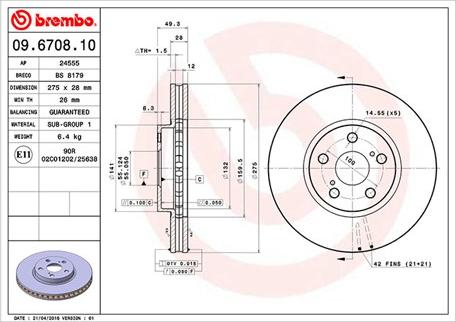 Magneti Marelli 360406047700 - Тормозной диск autosila-amz.com