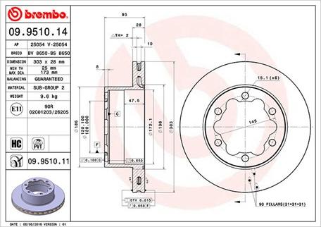 Magneti Marelli 360406057200 - Тормозной диск autosila-amz.com