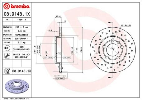 Magneti Marelli 360406013202 - Тормозной диск autosila-amz.com