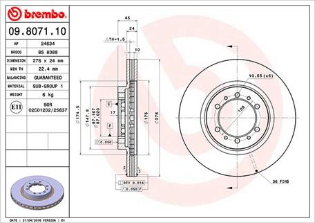 Magneti Marelli 360406034400 - Тормозной диск autosila-amz.com