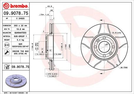 Magneti Marelli 360406036605 - Тормозной диск autosila-amz.com