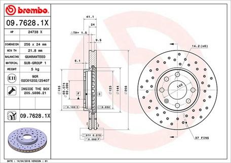 Magneti Marelli 360406038702 - Тормозной диск autosila-amz.com