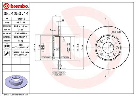 Magneti Marelli 360406037100 - Тормозной диск autosila-amz.com