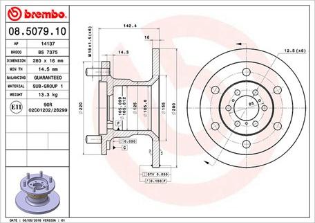 Magneti Marelli 360406021500 - Тормозной диск autosila-amz.com