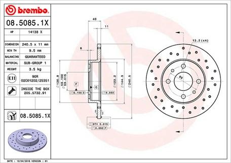 Magneti Marelli 360406021602 - Тормозной диск autosila-amz.com