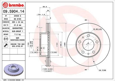 Magneti Marelli 360406022600 - Тормозной диск autosila-amz.com