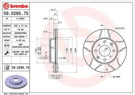 Magneti Marelli 360406027505 - Тормозной диск autosila-amz.com