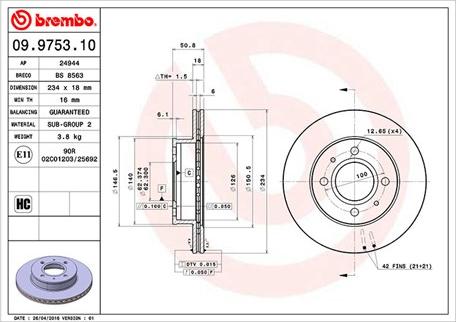 Magneti Marelli 360406027200 - Тормозной диск autosila-amz.com