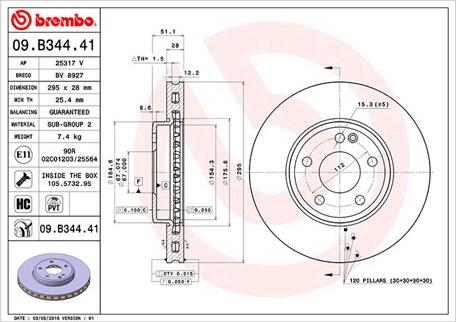 Magneti Marelli 360406113201 - Тормозной диск autosila-amz.com