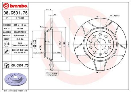 Magneti Marelli 360406175605 - Тормозной диск autosila-amz.com