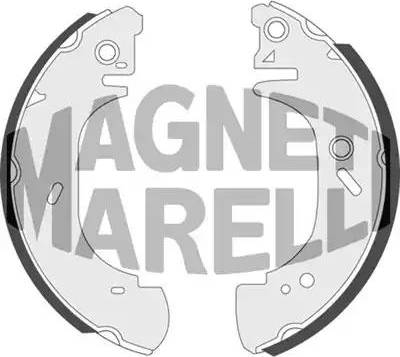 Magneti Marelli 360219196631 - Тормозные башмаки, барабанные autosila-amz.com