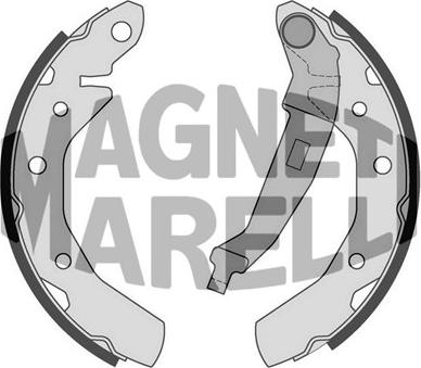 Magneti Marelli 360219198342 - Тормозные башмаки, барабанные autosila-amz.com