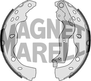 Magneti Marelli 360219198347 - Тормозные башмаки, барабанные autosila-amz.com