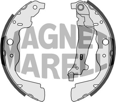 Magneti Marelli 360219198365 - Тормозные башмаки, барабанные autosila-amz.com