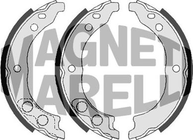 Magneti Marelli 360219198303 - Тормозные башмаки, барабанные autosila-amz.com