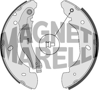 Magneti Marelli 360219198307 - Тормозные башмаки, барабанные autosila-amz.com