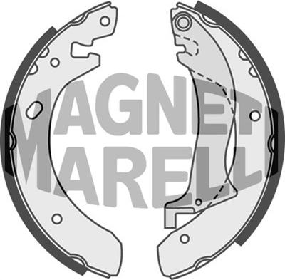 Magneti Marelli 360219198319 - Тормозные башмаки, барабанные autosila-amz.com