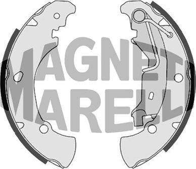 Magneti Marelli 360219198311 - Тормозные башмаки, барабанные autosila-amz.com