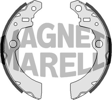 Magneti Marelli 360219198333 - Тормозные башмаки, барабанные autosila-amz.com