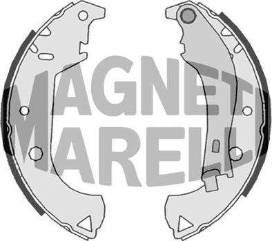 Magneti Marelli 360219198293 - Тормозные башмаки, барабанные autosila-amz.com