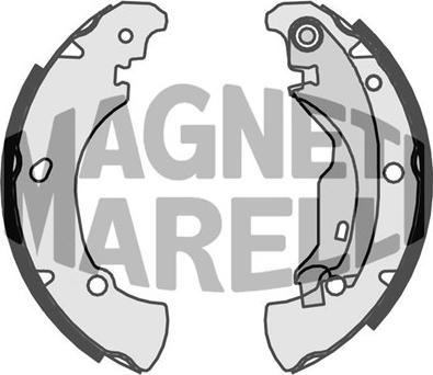 Magneti Marelli 360219192168 - Тормозные башмаки, барабанные autosila-amz.com