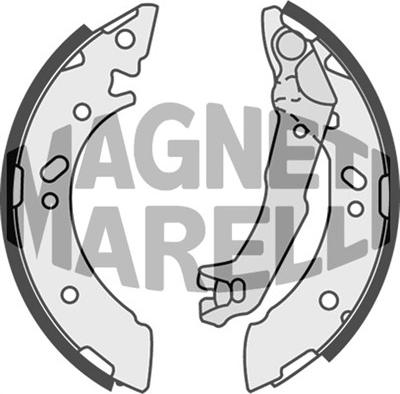Magneti Marelli 360219192186 - Тормозные башмаки, барабанные autosila-amz.com