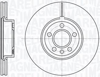 Magneti Marelli 361302040490 - Тормозной диск autosila-amz.com