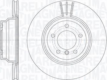 Magneti Marelli 361302040514 - Тормозной диск autosila-amz.com