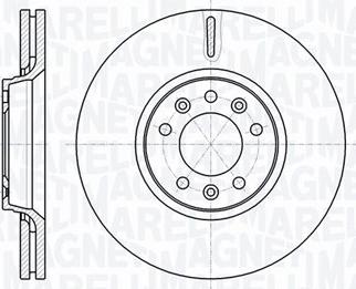 Magneti Marelli 361302040114 - Тормозной диск autosila-amz.com