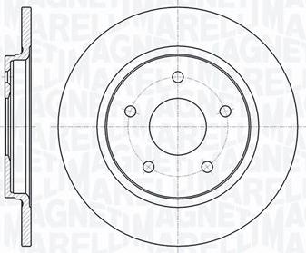 Magneti Marelli 361302040375 - Тормозной диск autosila-amz.com