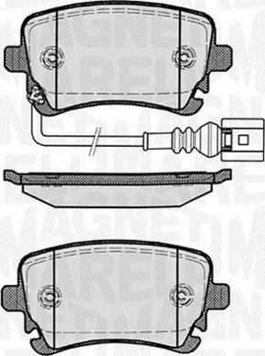 VAG 7E0698451C - Тормозные колодки, дисковые, комплект autosila-amz.com